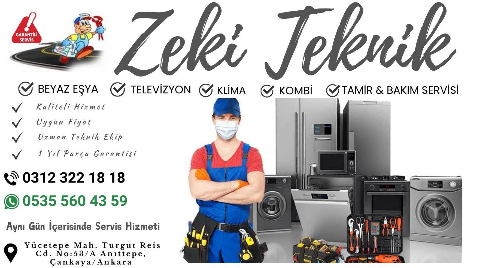 Anıttepe Arçelik Servisi